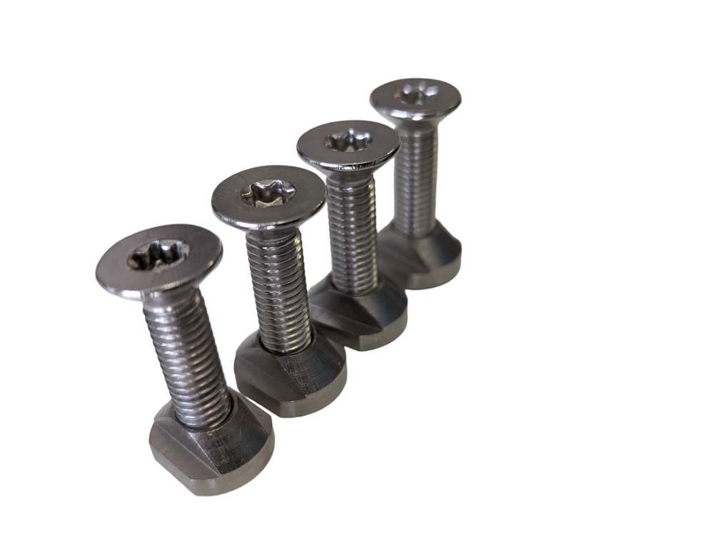 8mm stainless torx head and slider for foil boards