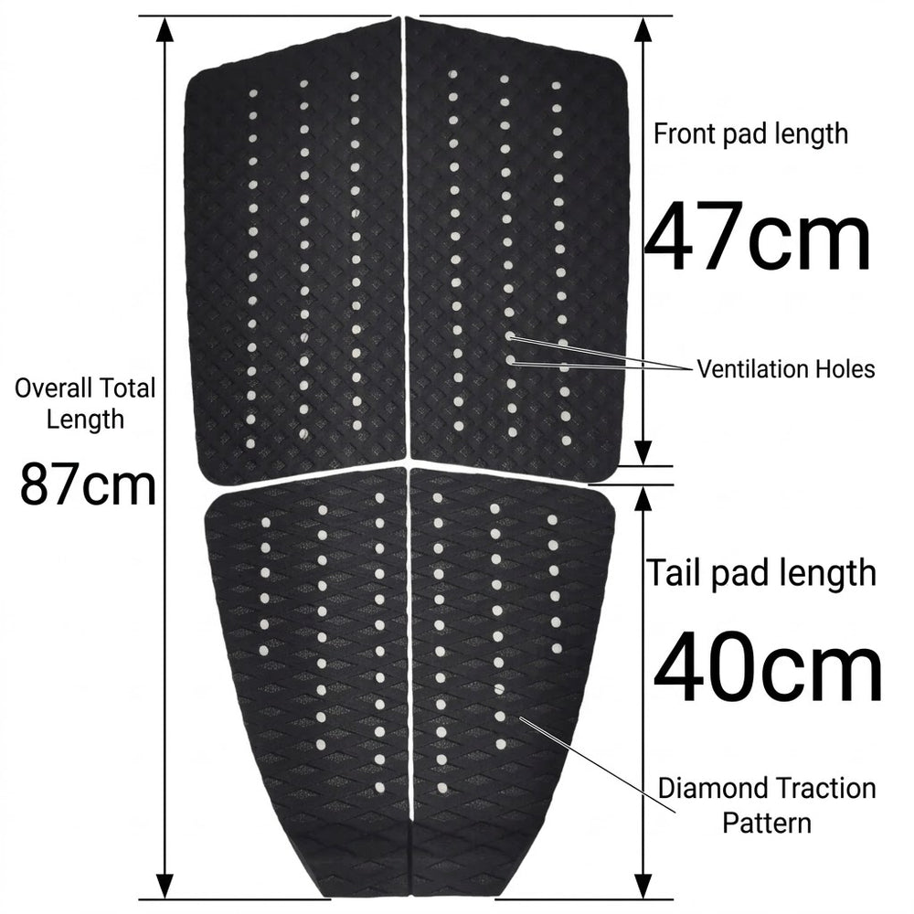 One Sports deck pad and all measurements