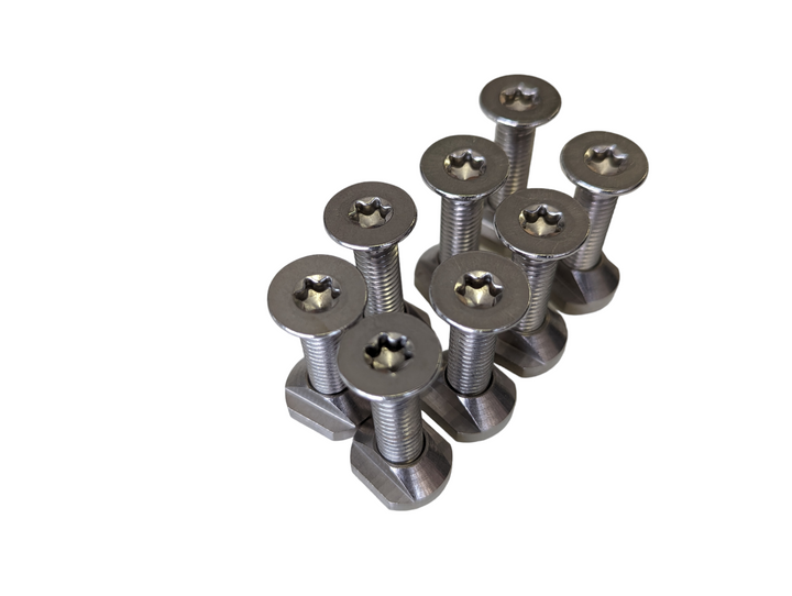 8mm Torx head bolts &amp; sliders